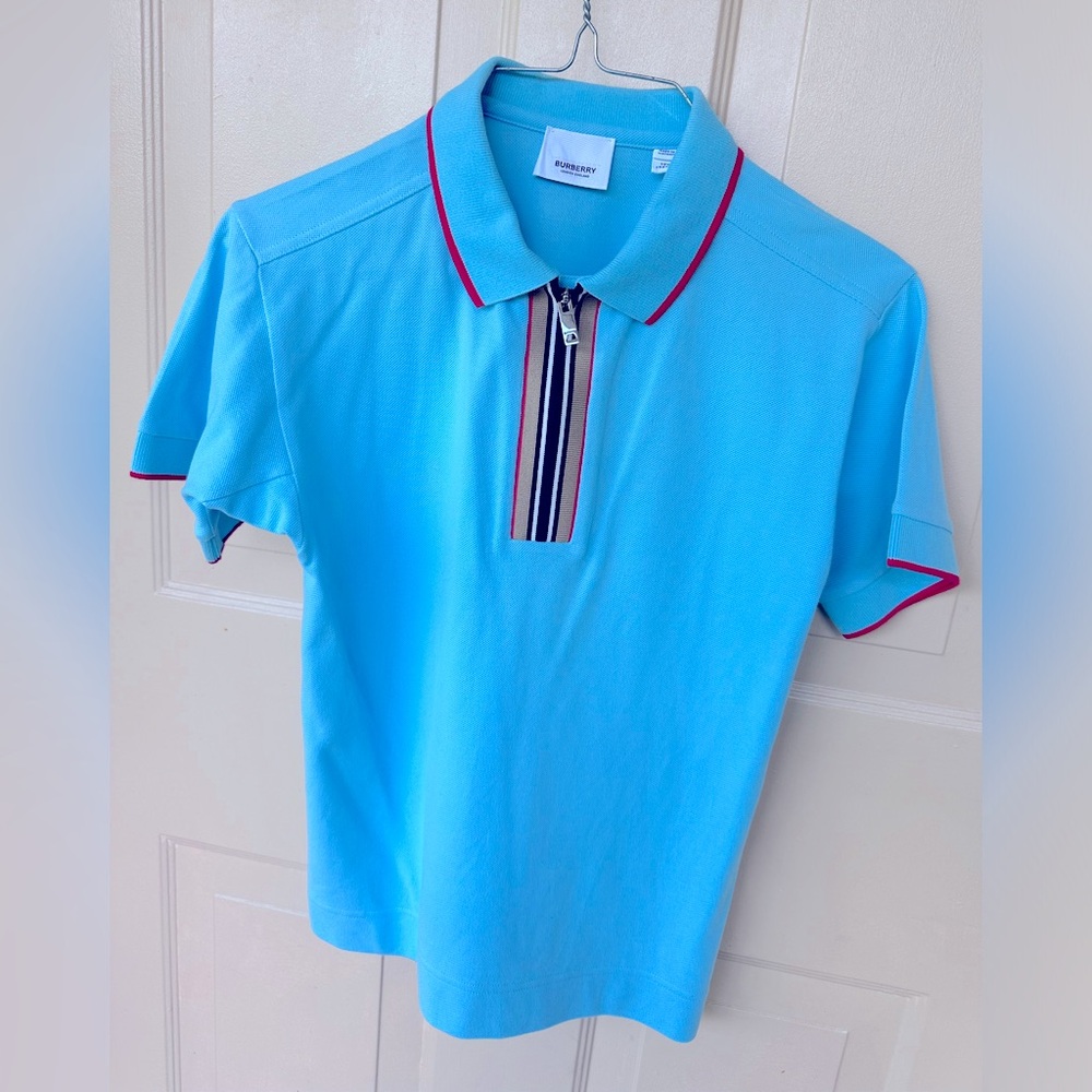 BLUE BURBERRY SIZE 12Y